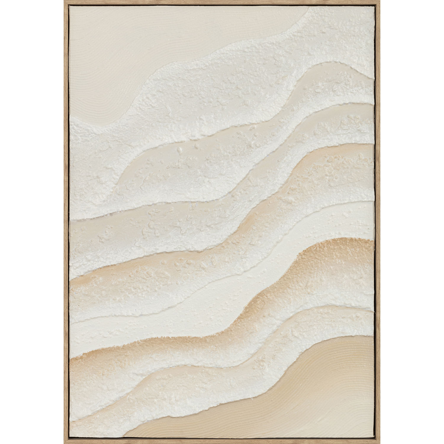 Cuadro Olas Handpaint 50 x 70Cm