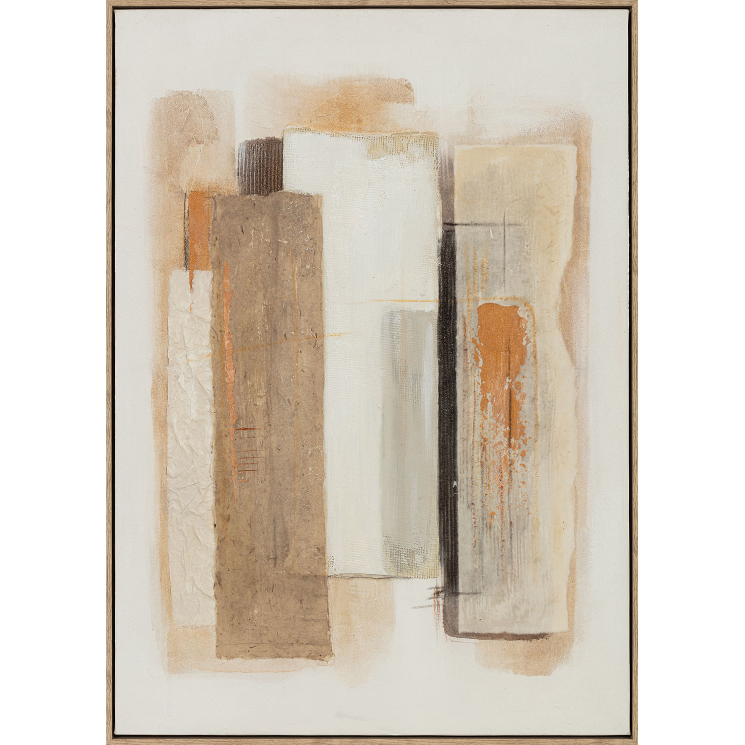 Cuadro Bloques Handpaint 50 x 70Cm
