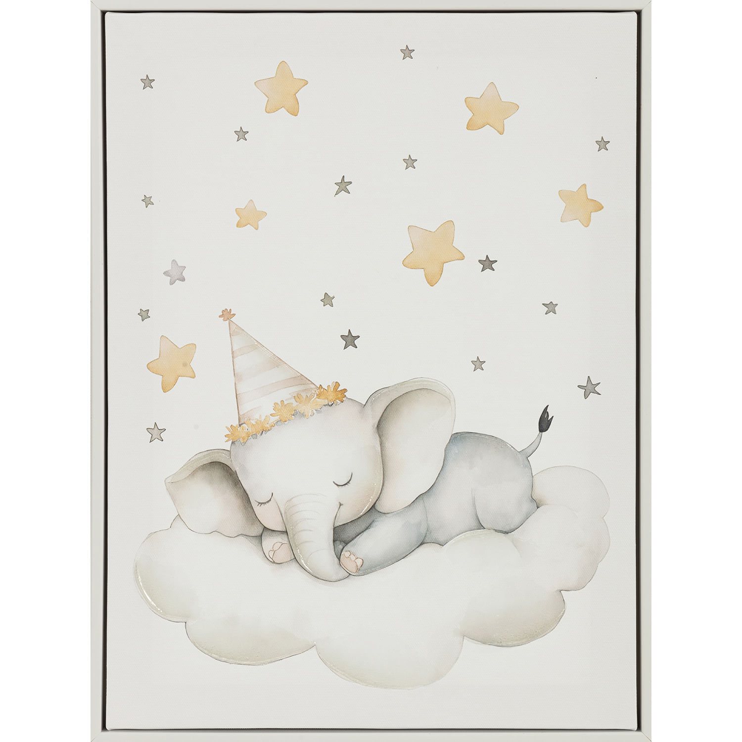 Cuadro Elefante C/Handpaint 30 x 40Cm