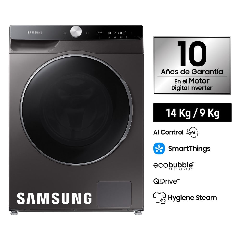 Lavaseca AI Control con QuickDrive 14kg / 9kg WD14TP04DSX/PE