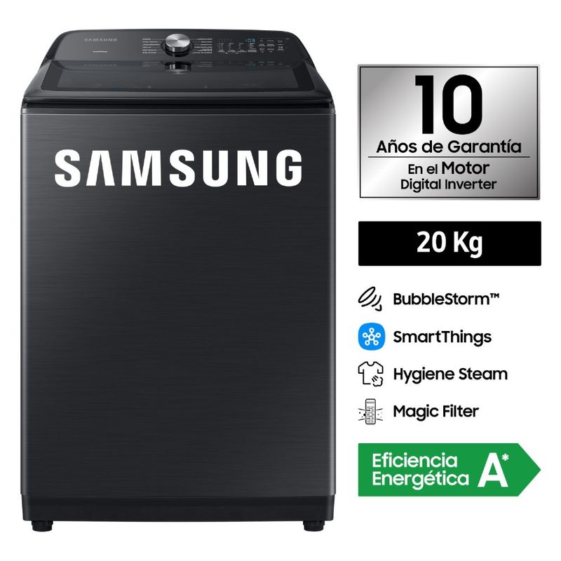 Samsung 20Kg Bubble Smart WA20A8377GV