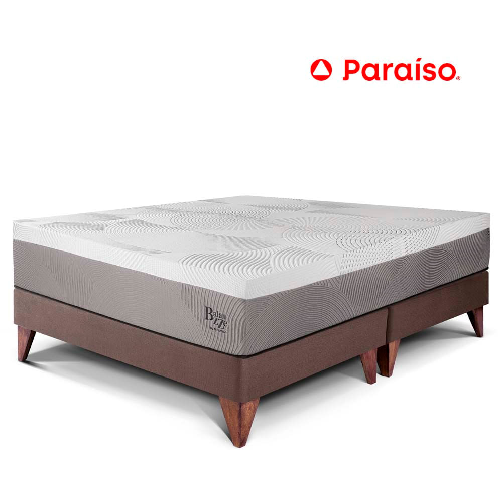 Cama Europea Balanzzee King Chocolate