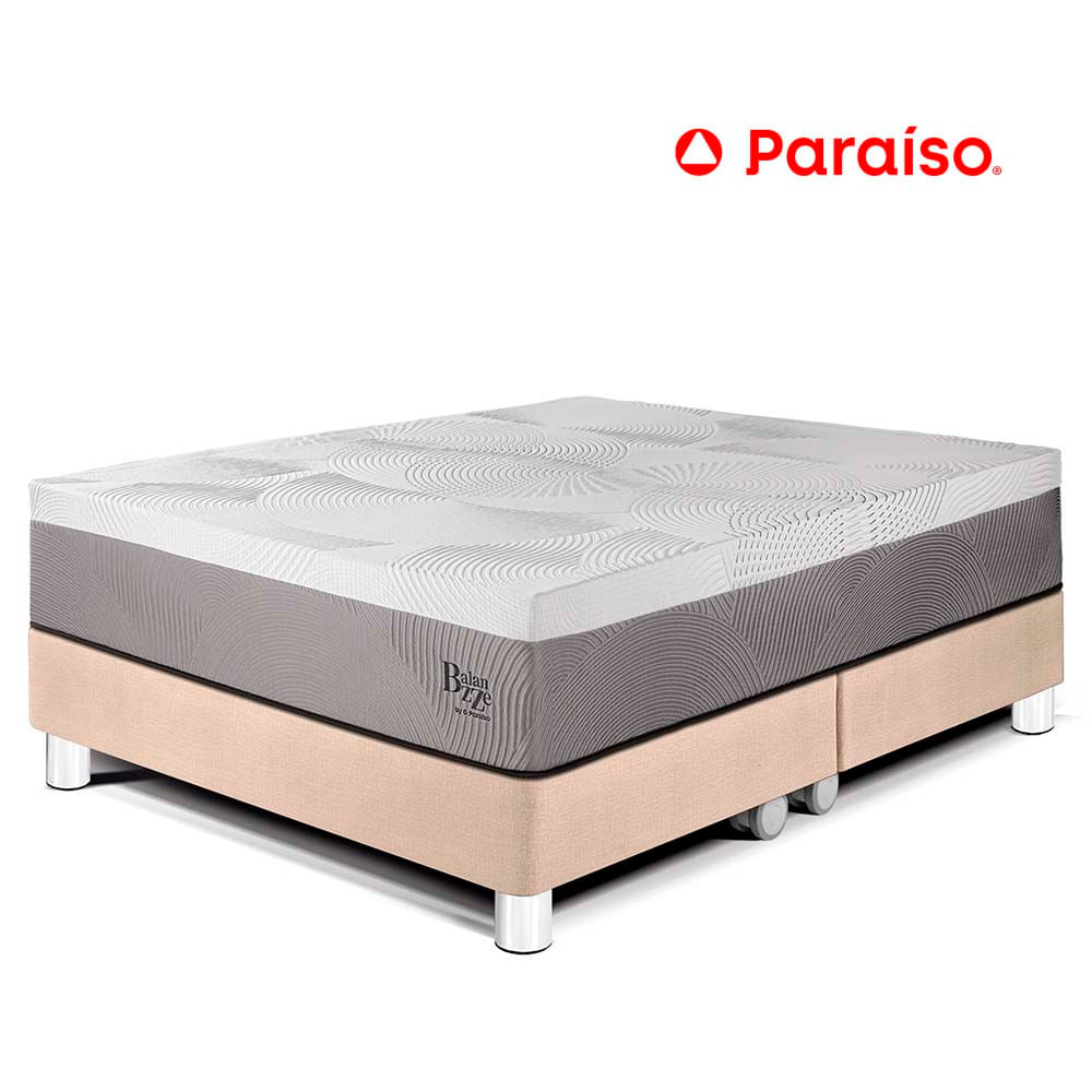 Cama Balanzze Queen Champagne