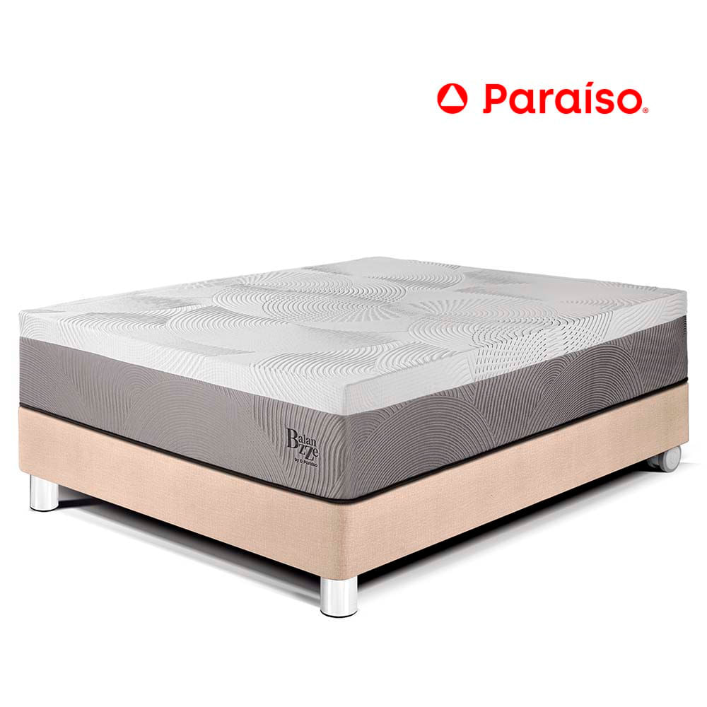 Cama Balanzze 2 Plazas Champagne