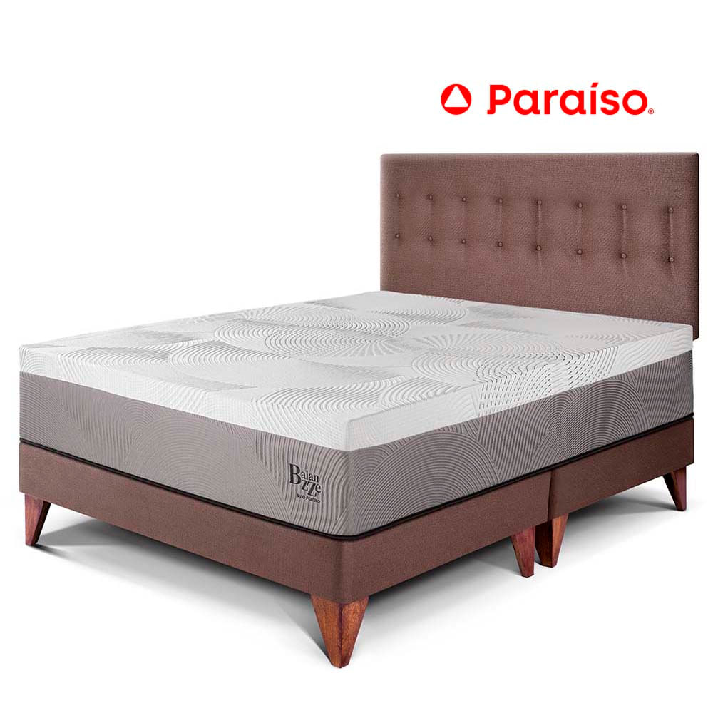 Dormitorio Europeo Balanzze King Chocolate