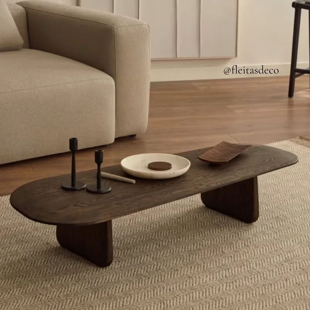 Mesa De Centro Rio De Madera