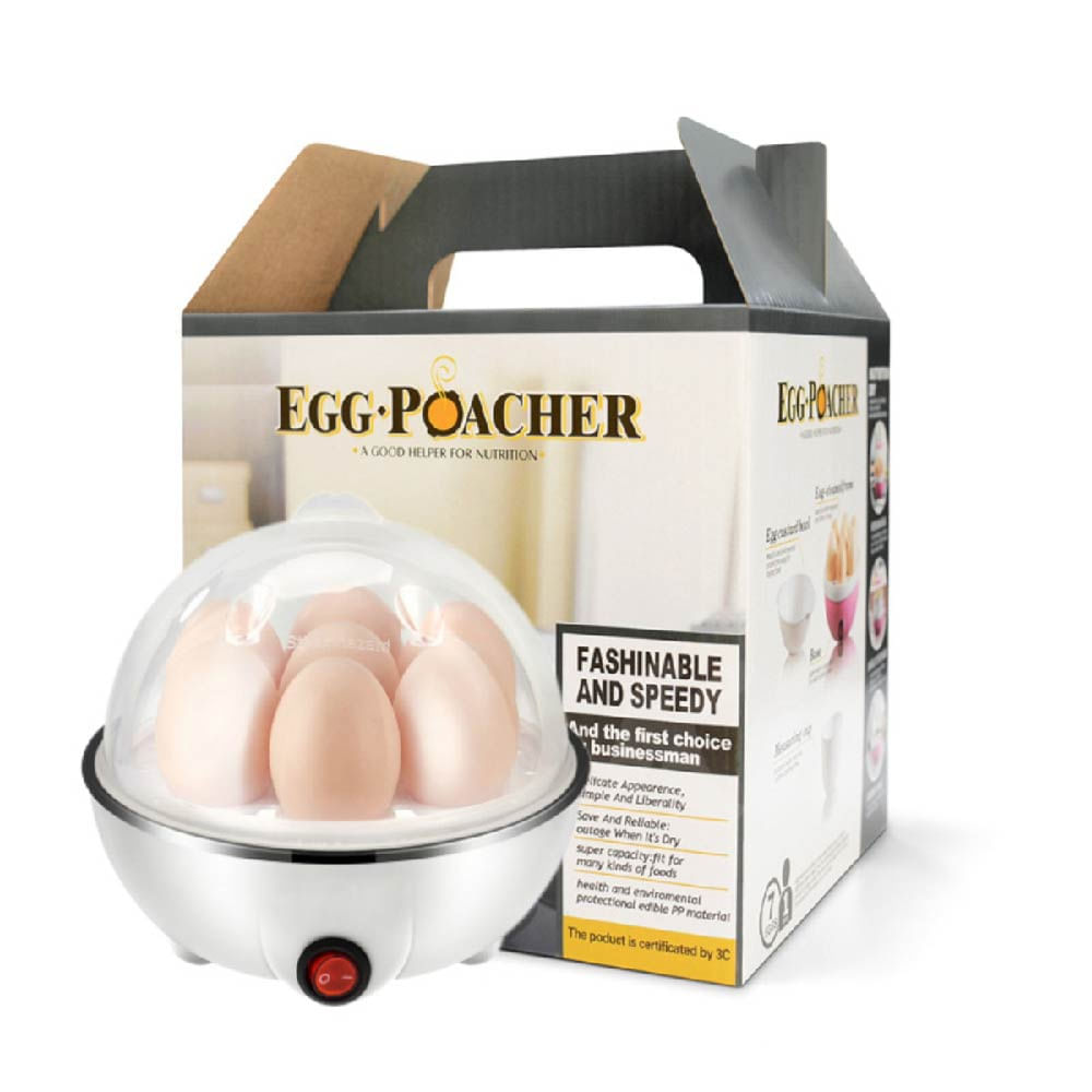 SANCOCHADORA DE HUEVOS ELÉCTRICA PARA 7 HUEVOS