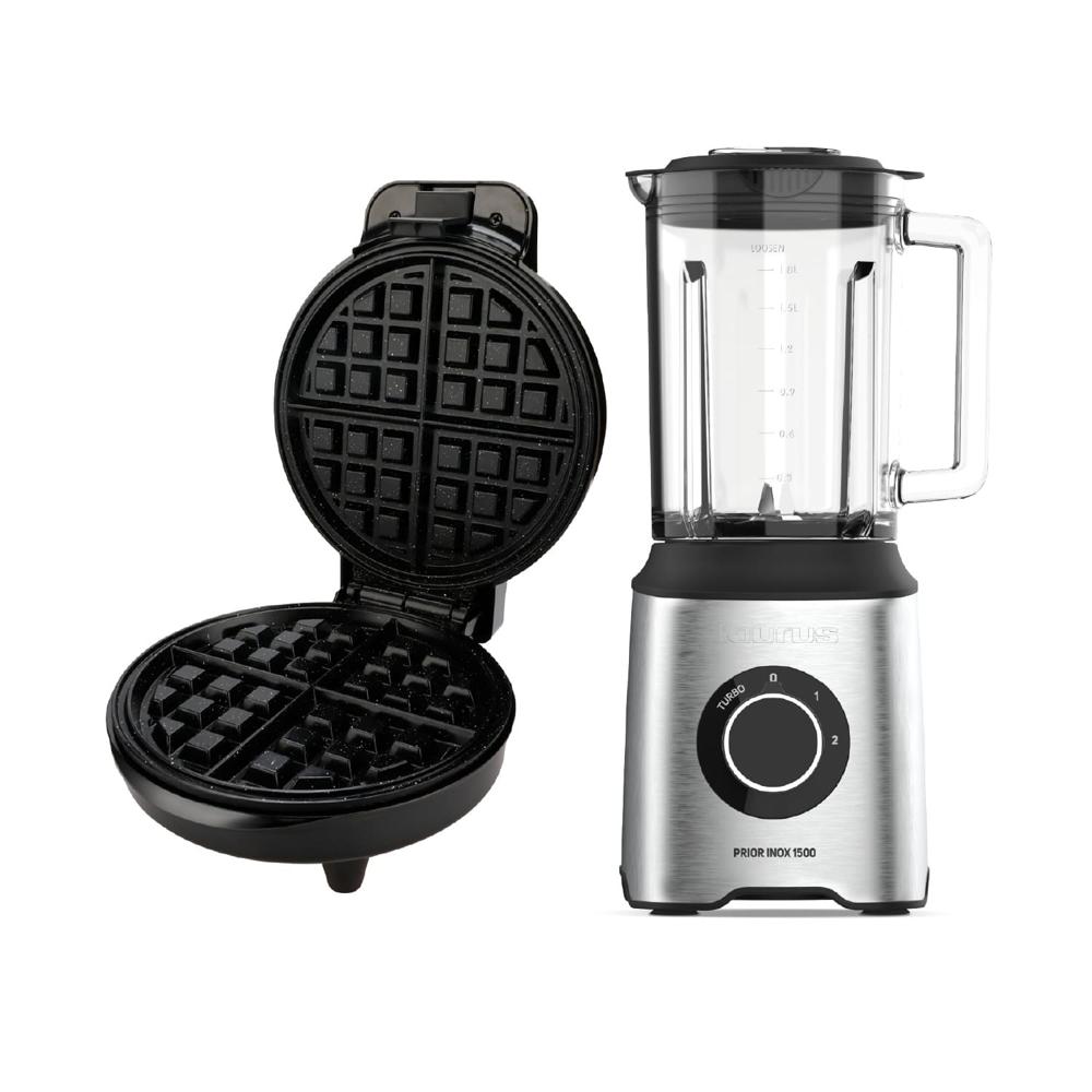 Licuadora Taurus Prior Inox 1500 - Waflera Taurus Sweet Cooking