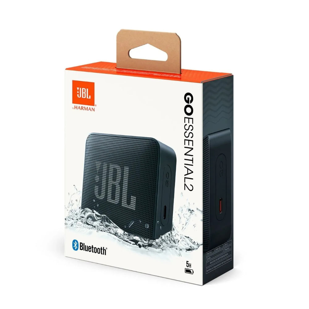 Parlante Portátil JBL Go Essential 2 Bluetooth IP67 3.1W Negro
