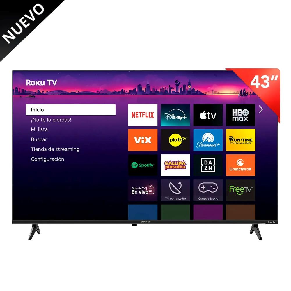 Televisor Aiwa Smart TV 43 FHD Roku AW43B2RK