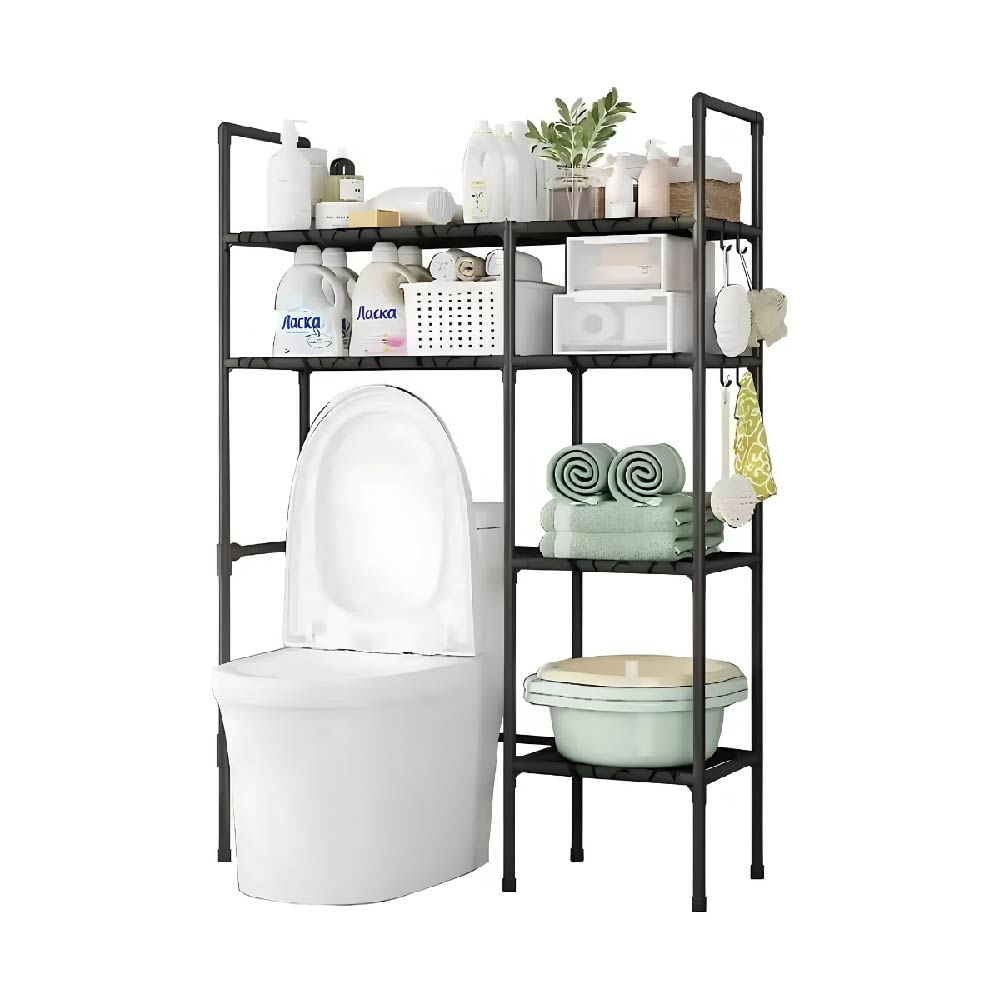 ESTANTE PARA BAÑO 2 EN 1 ORGANIZADOR SOBRE INODORO