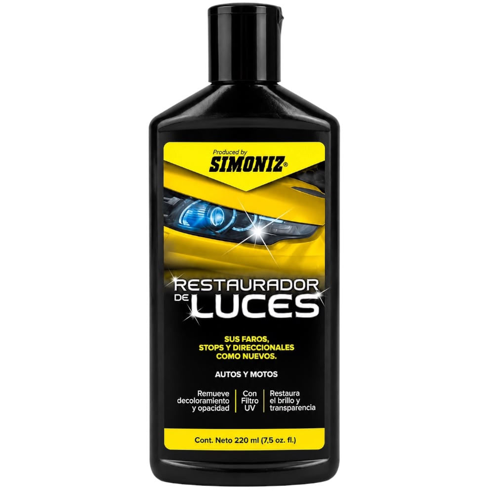 Restaurador de Luces Simoniz 220 ml