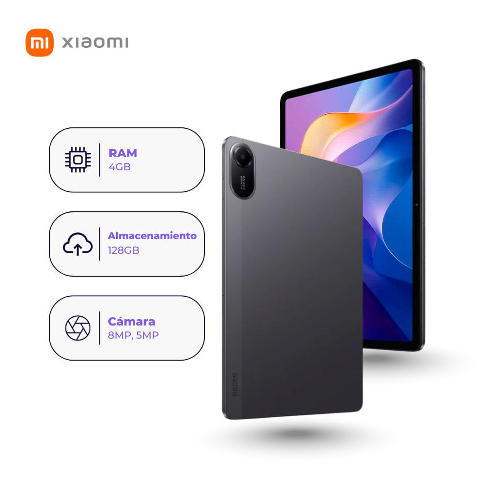 Tablet Xiaomi Redmi Pad 2 11 128GB 4GB RAM Color Gris