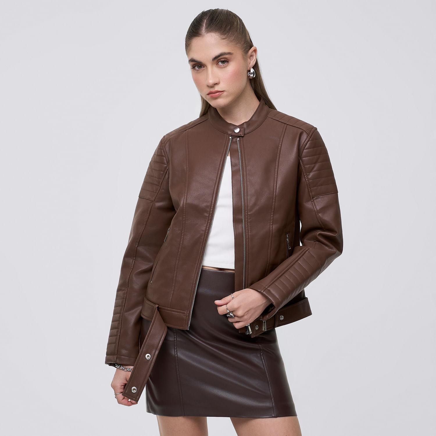 Casaca Mujer Padding Hypnotic Marron S