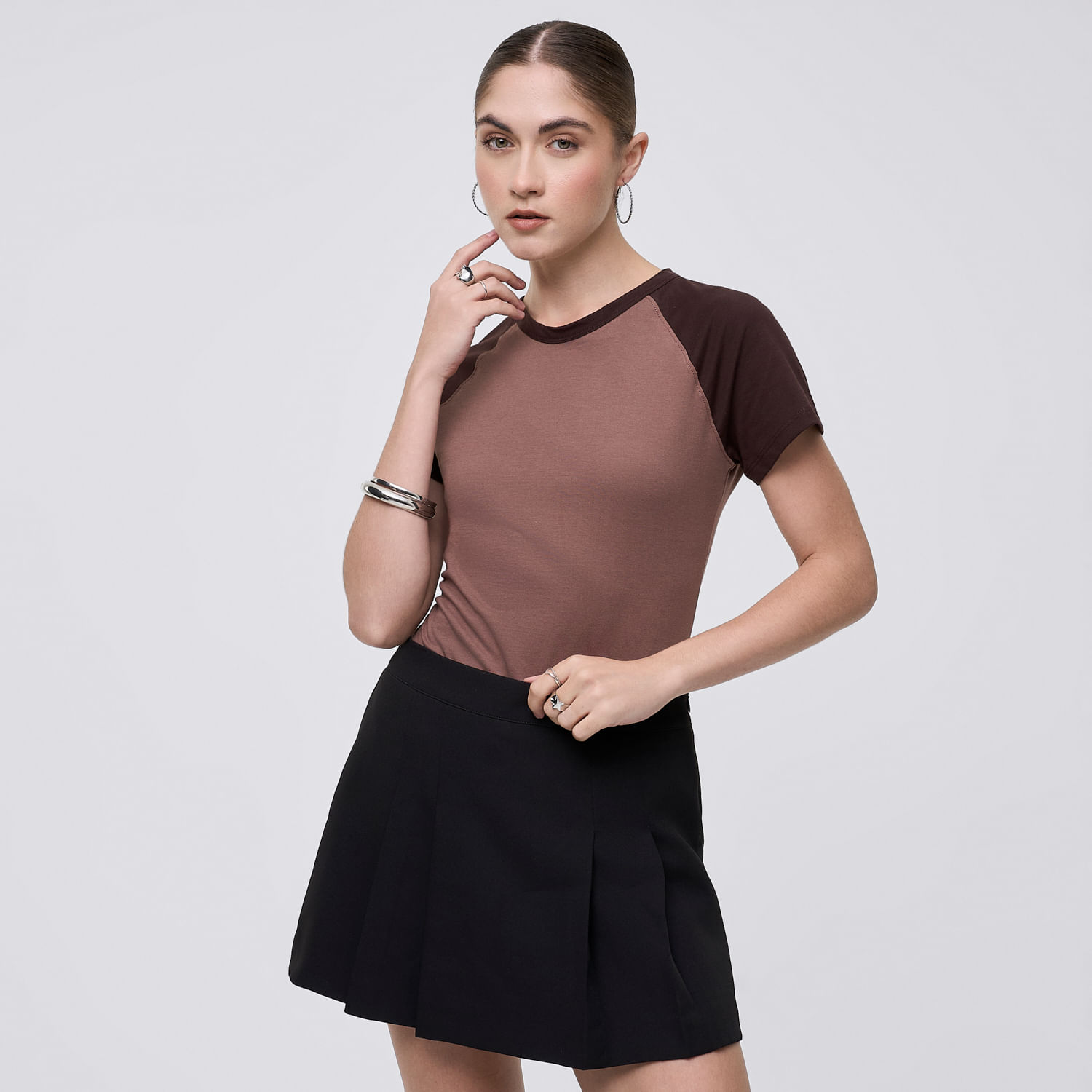 Polo de Algodón Mujer Tamara Hypnotic Manga Corta Marron L