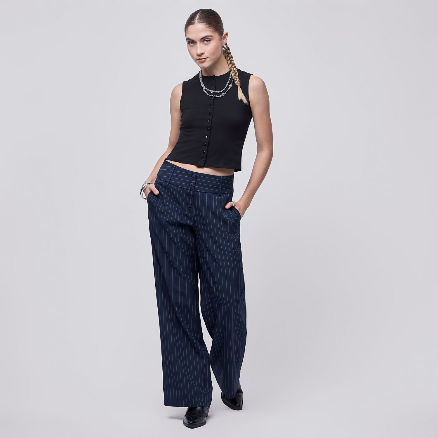 Pantalón Mujer Lili Hypnotic Azul S