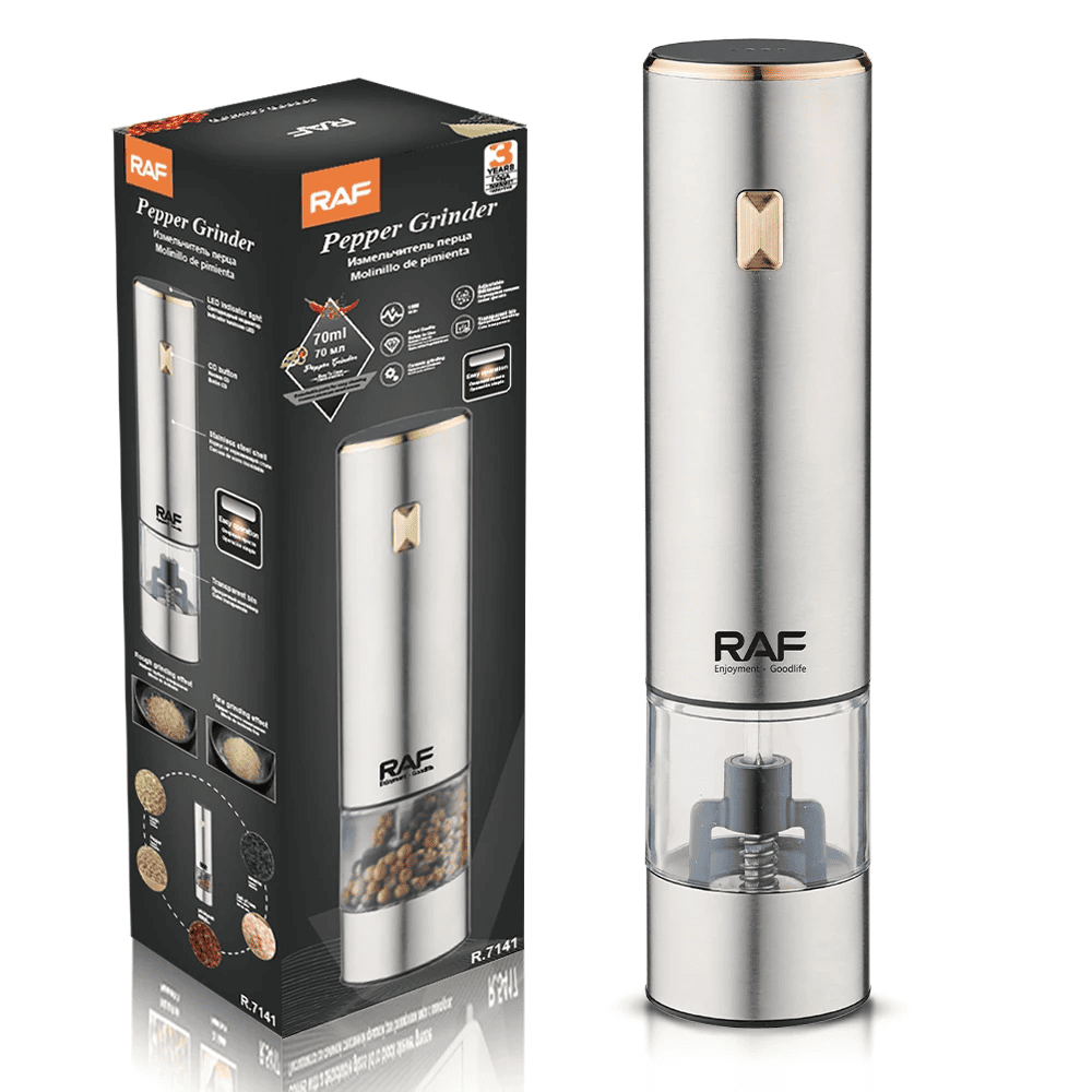 MOLINILLO ELÉCTRICO DE ESPECIAS RAF 70ML USB RAF R.7141