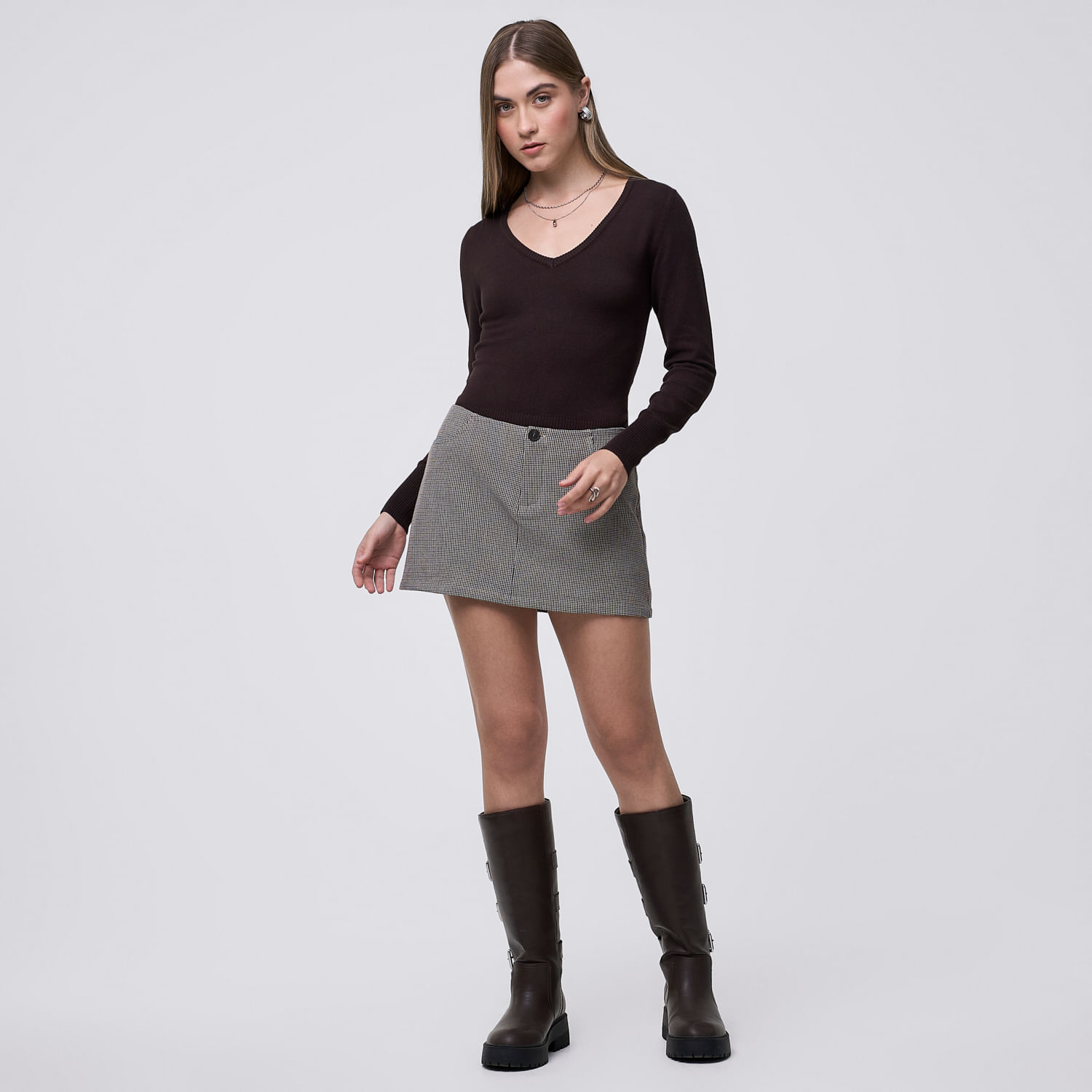 Falda Corta Mujer Diana Hypnotic Diseño01 Xs