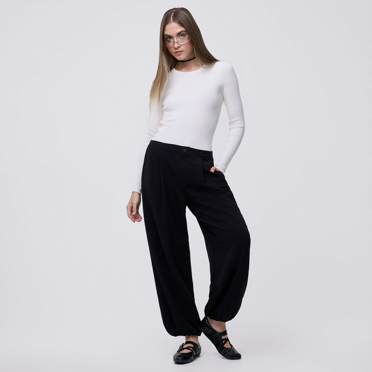 Pantalón Mujer Aladino Hypnotic Negro L