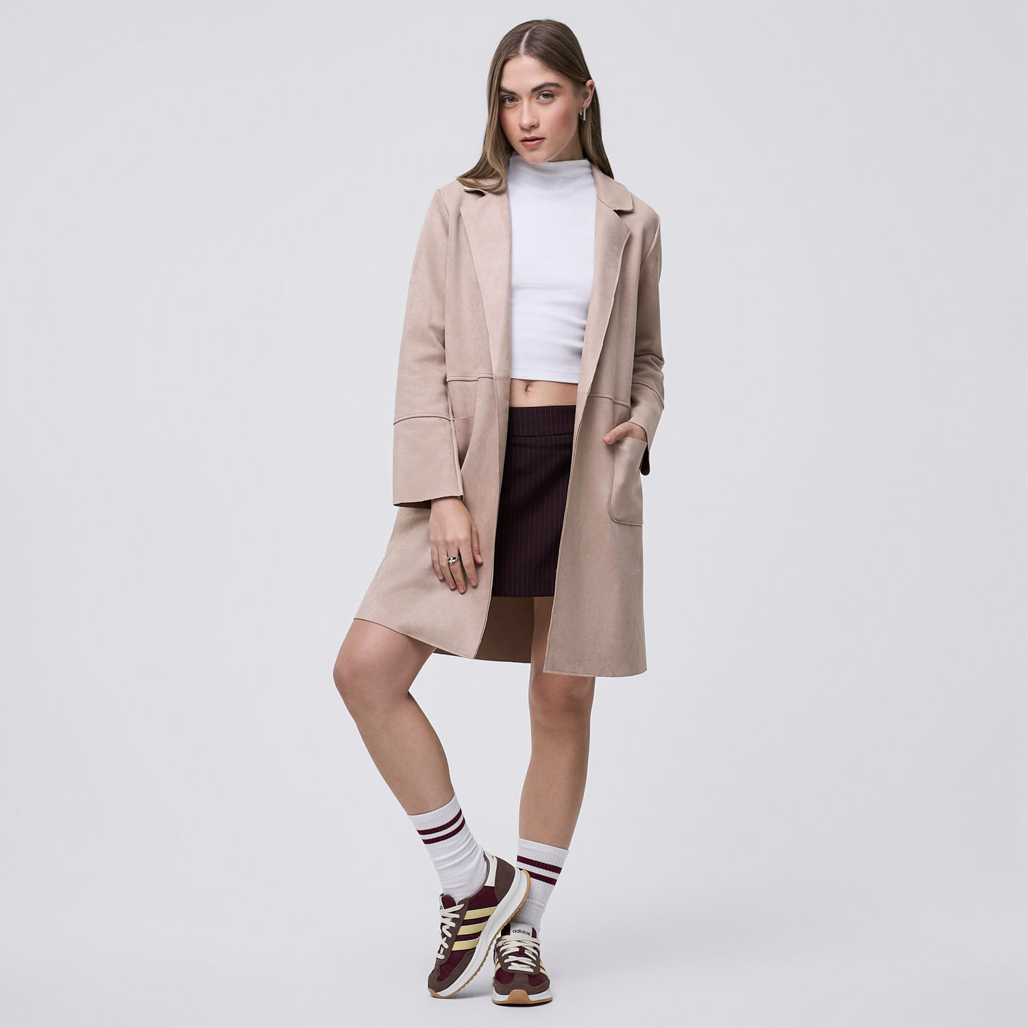 Blazer Mujer Tall Hypnotic Beige S