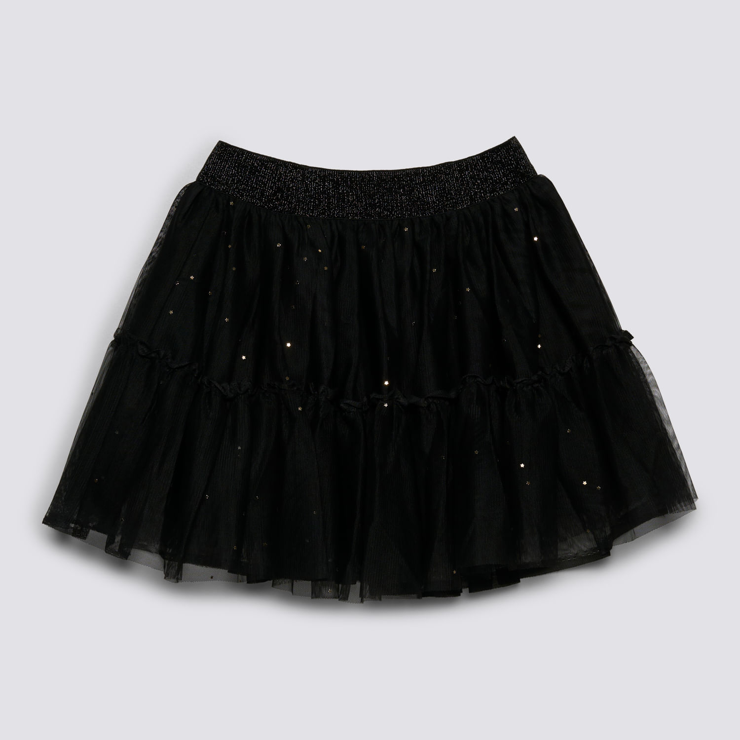 Falda Niña Tutu Print Circus Negro Talla 8