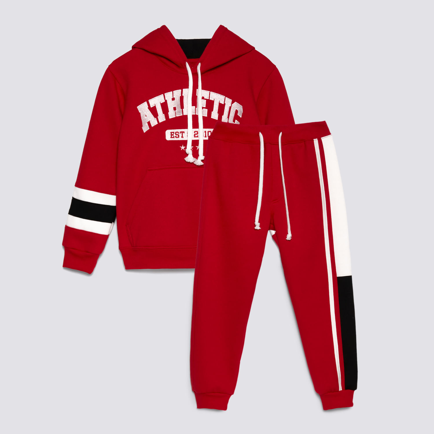 Buzo Niño Fleece Michigan Circus Rojo Talla 8