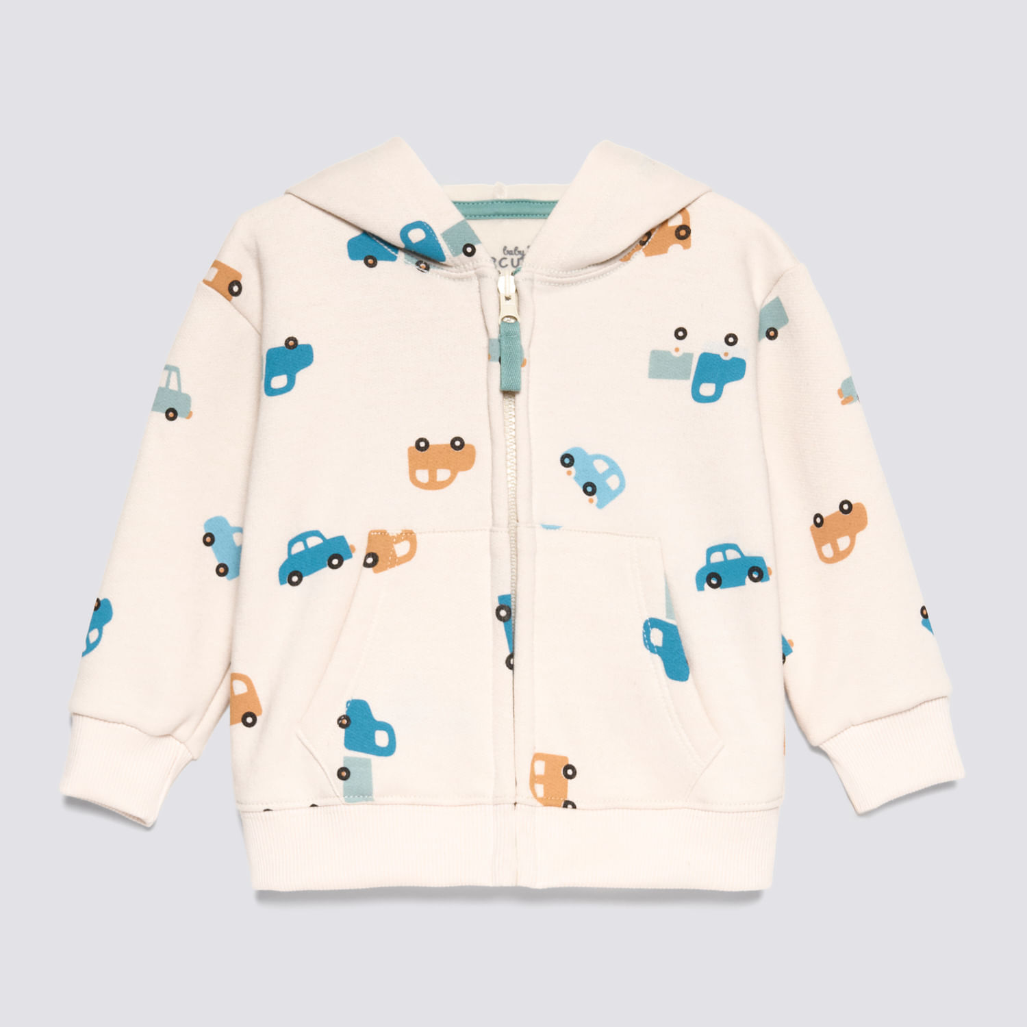 Polera Bebé Niño Aop Zip Baby Circus Arena Talla 9M
