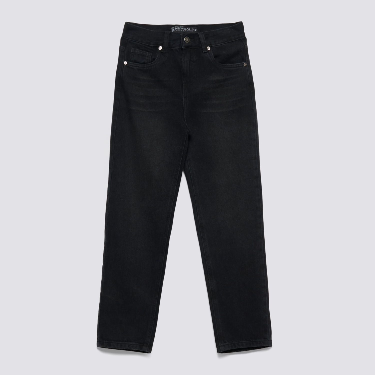 Jean Teen Niño Baggy Aereal Negro Talla 16X