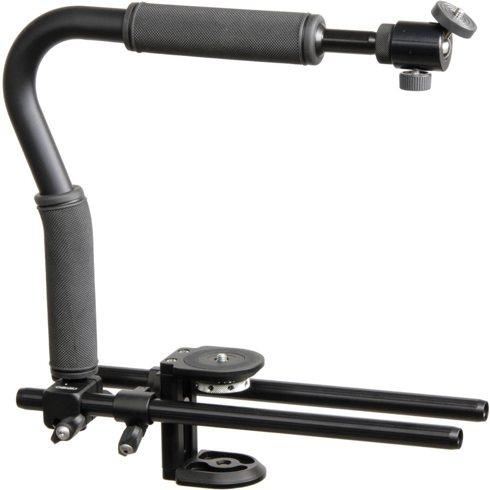 Cambo Soporte de Mano Bajo CS-Bronto para HDSLR - Estabilidad, Compatible con Follow-Focus