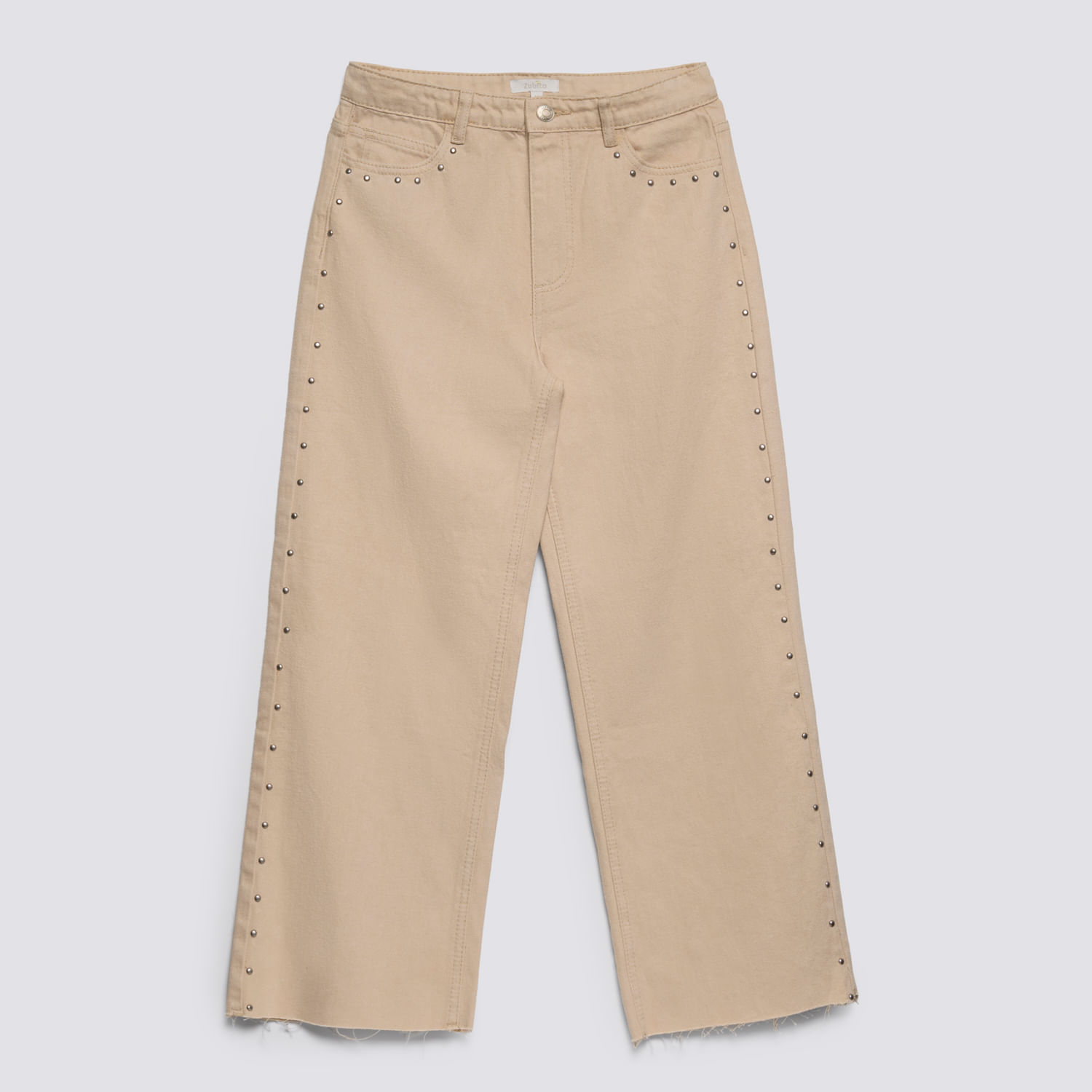 Pantalón Teen Niña Bull Studs Zubito Beige Talla 12