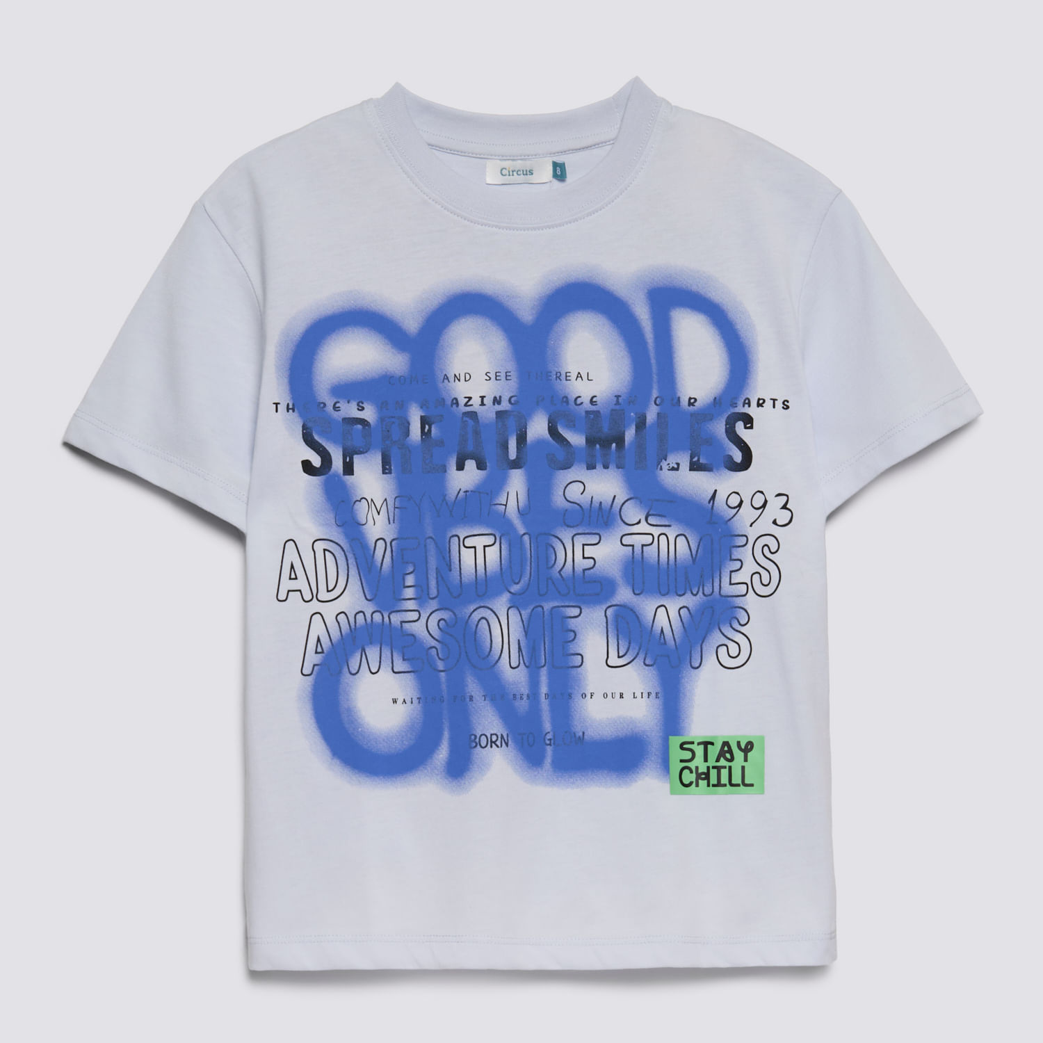 Polo Manga Corta Niño Graf Circus Celeste Talla 12