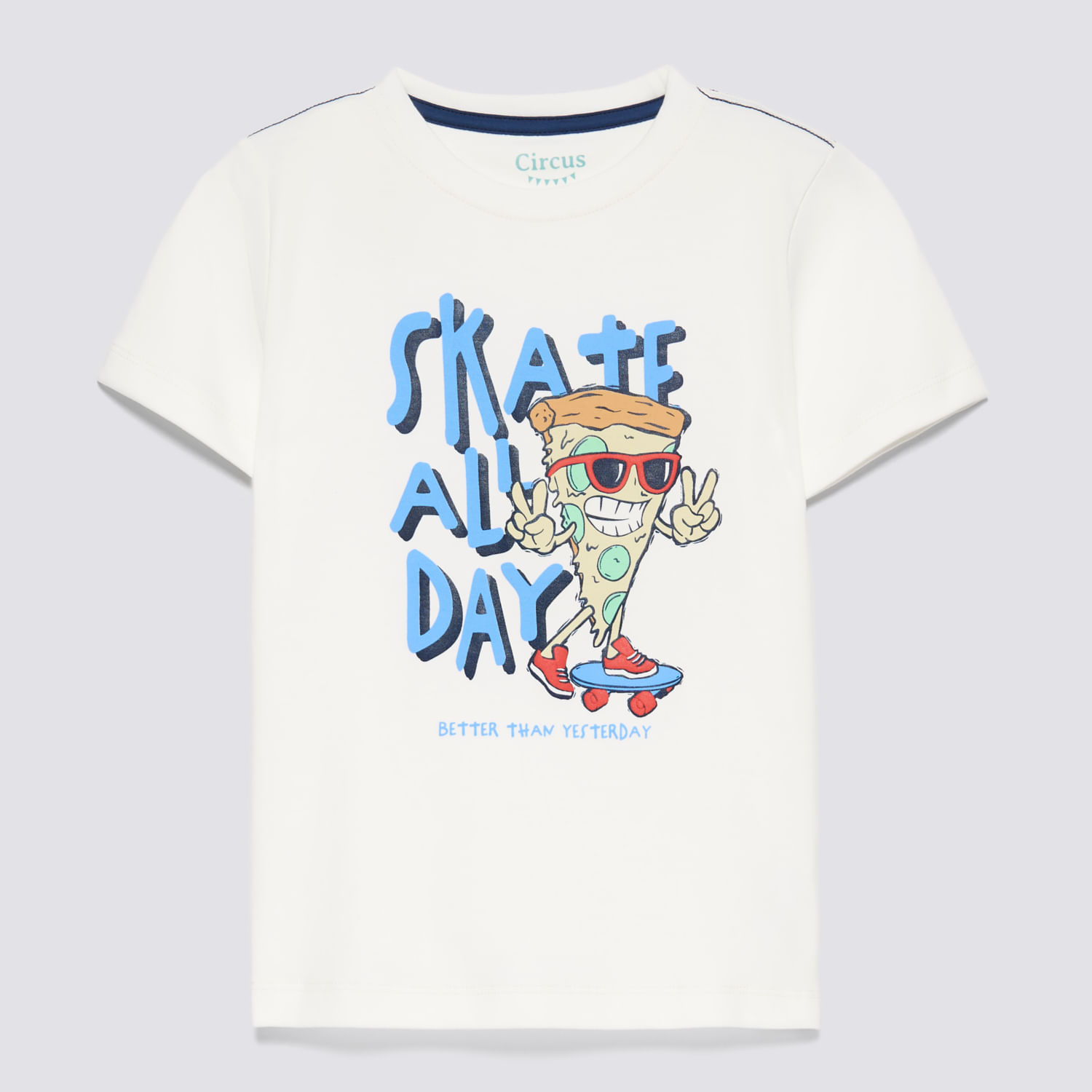 Polo Manga Corta Niño Gam Est Circus Ecru Talla 4