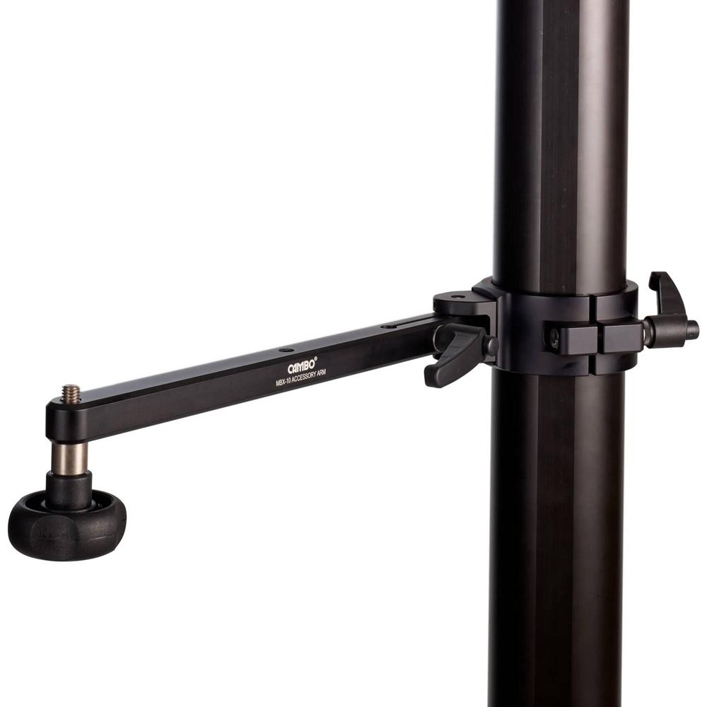 Cambo MBX-10 Soporte Accesorio para Trípodes MBX y MBU - Montaje 3/8"" - Color Negro - Alu