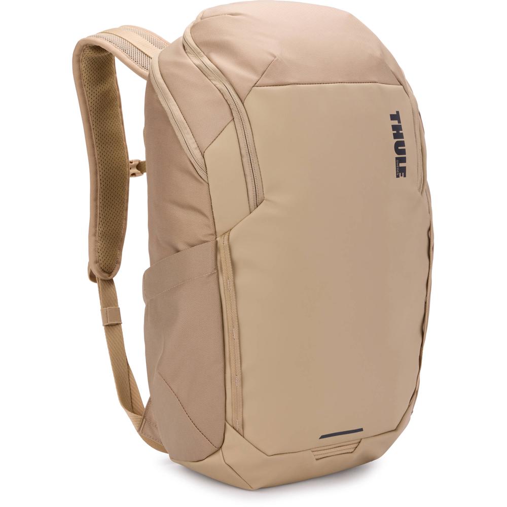 Thule Chasm Mochila para Laptop 26L - Beige Suave, Acceso Lateral, Material Reciclado
