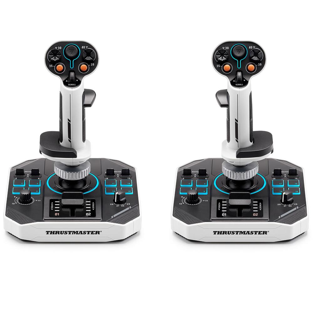 Thrustmaster Sol-R 2 HOSAS Flightstick System - 2 Flightsticks, 88 Acciones Asignables, Te