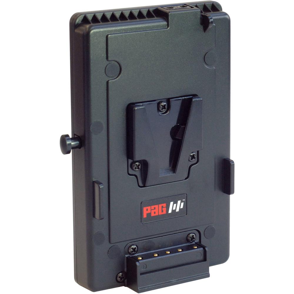 PAG Placa de Cámara V-Mount 9501 con Salida D-Tap 12V, 10A