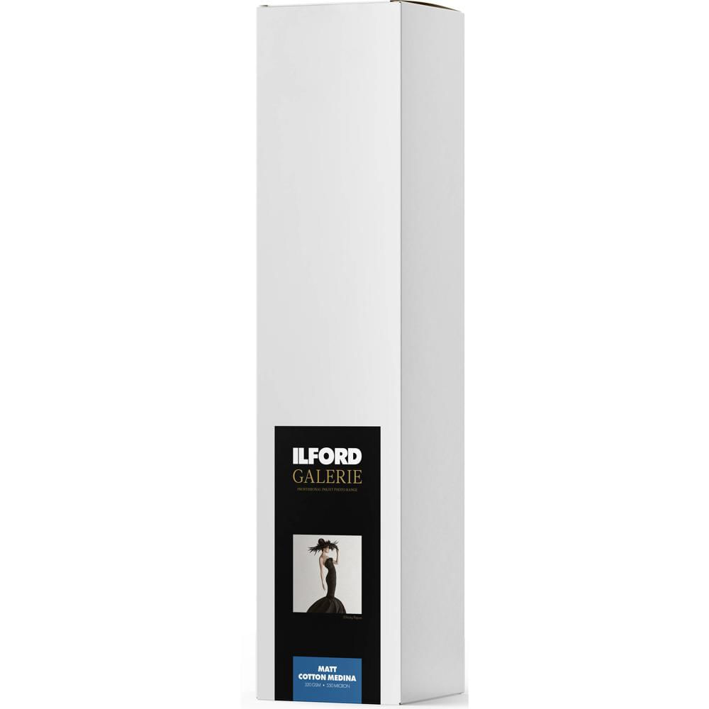 Ilford Galerie Matte Cotton Medina Paper 36"" x 49' - Papel de Algodón 100% con Peso de 32
