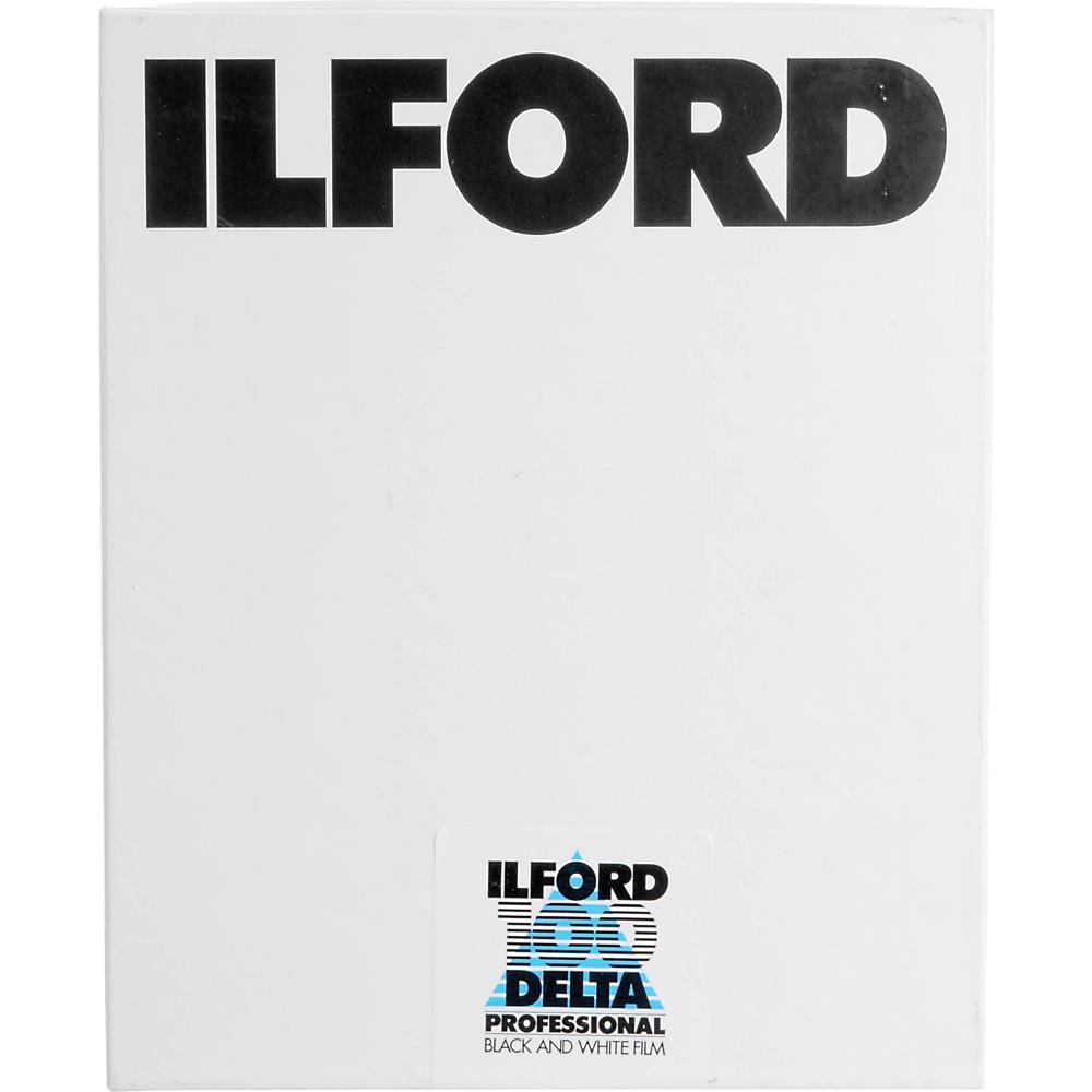Ilford Delta 100 Professional Película Negativa en Blanco y Negro 5 x 7"" - 100 Hojas, ISO