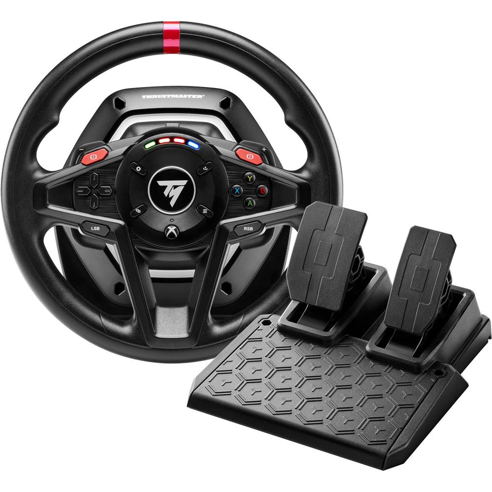 Thrustmaster T128 SimTask Pack - Volante de carreras con Pedales T2PM y Kit de dirección