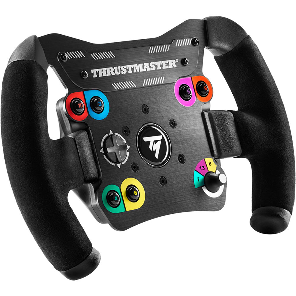 Thrustmaster Open Wheel Add-On 11"" - Volante de Aluminio con Agarre de Suede, Compatible c
