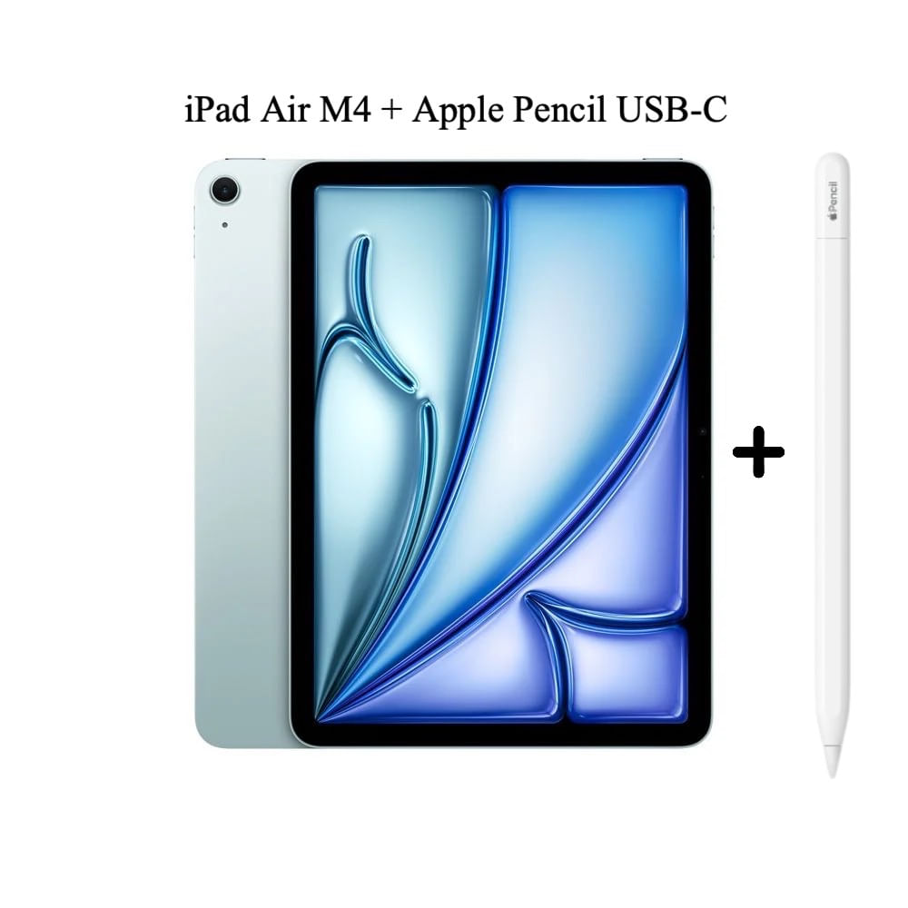 iPad Air 13"" Chip M4 256GB WiFi Blue + Apple Pencil USB-C