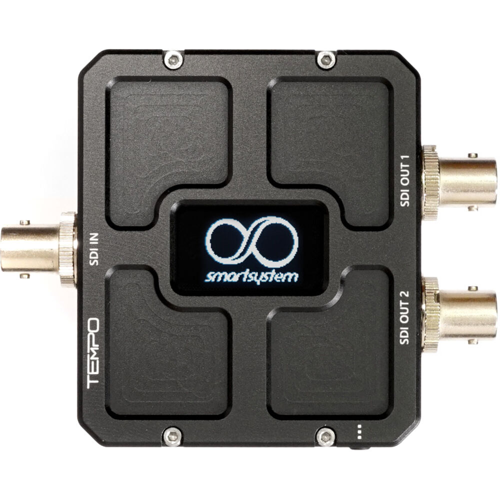 SmartSystem SmartCAM Tempo Rugged 12G-SDI Splitter y Reclocker - 1 x BNC Entrada, 2 x BNC