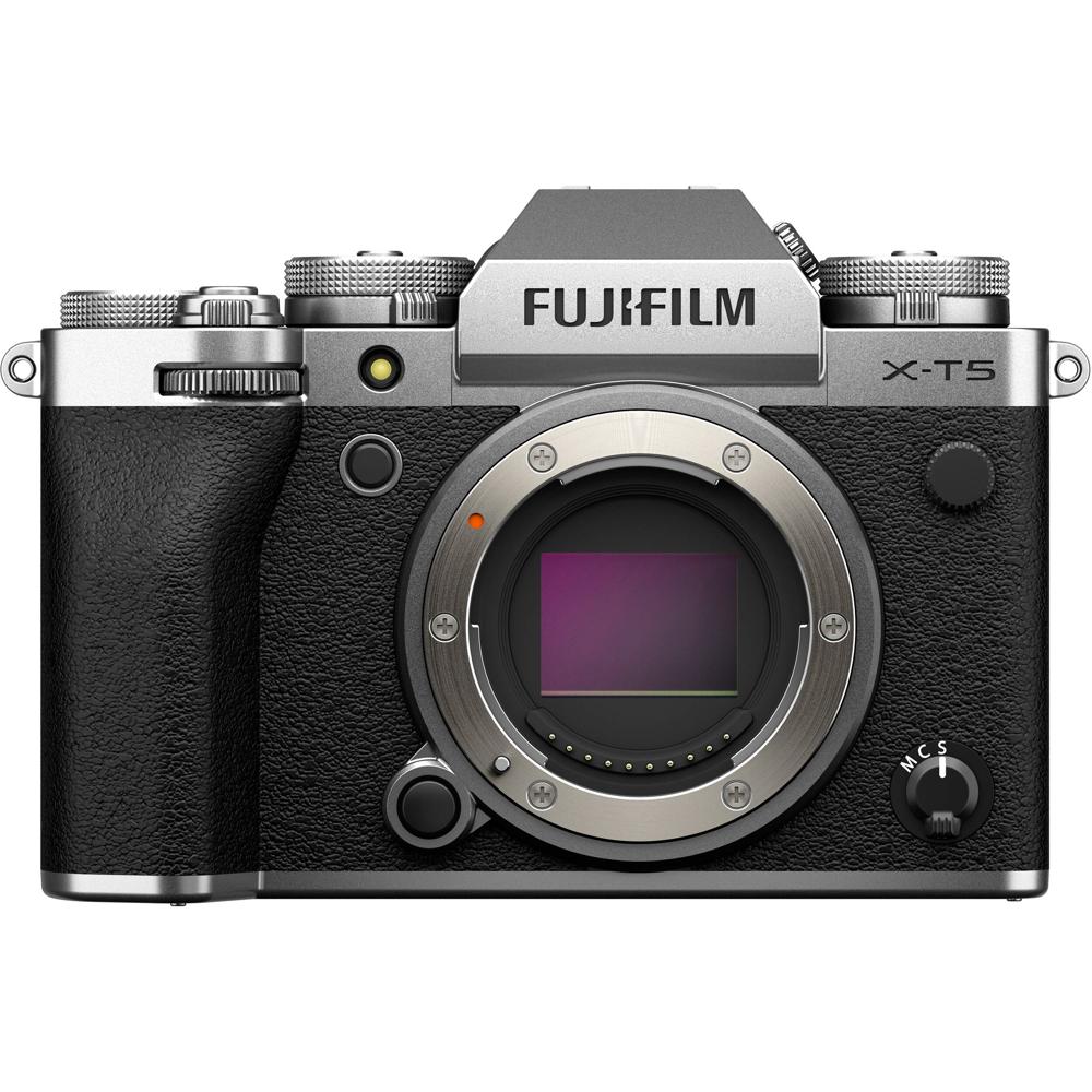 FUJIFILM X-T5 Cámara Mirrorless 40MP APS-C X-Trans CMOS 5 HR BSI, Video 6.2K 4:2:2 10-Bit