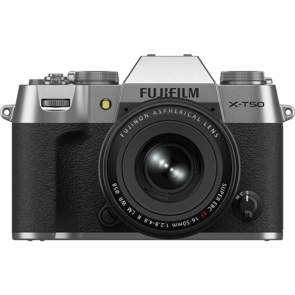 FUJIFILM X-T50 Cámara Mirrorless con Lente XF 16-50mm f/2.8-4.8 R LM WR - 40.2MP, 4K 60p