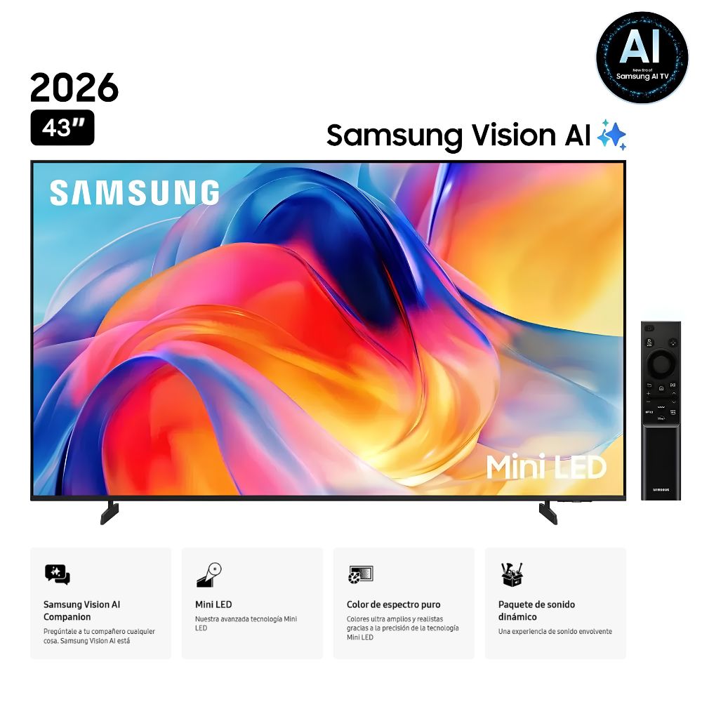 Televisor Samsung 43 Mini LED 43M70H Vision AI Smart TV - 2026