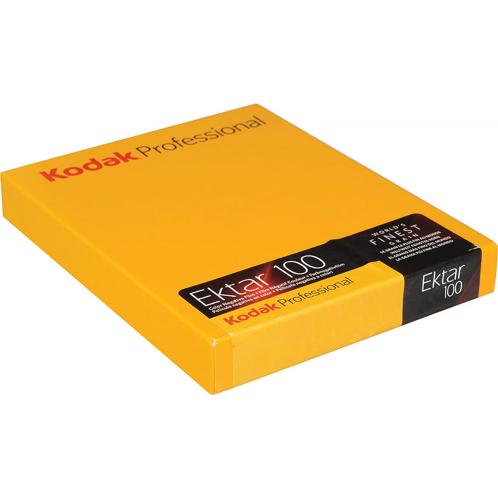 Kodak Professional Ektar 100 Película Negativa Color 5 x 7"" - 50 Hojas, ISO 100, Estructu