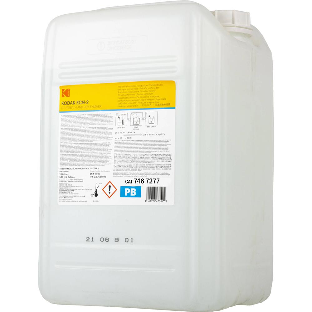 Kodak Kit ECN-2 Pre-bath y Replenisher 20L para Procesamiento de Películas de Color Negat