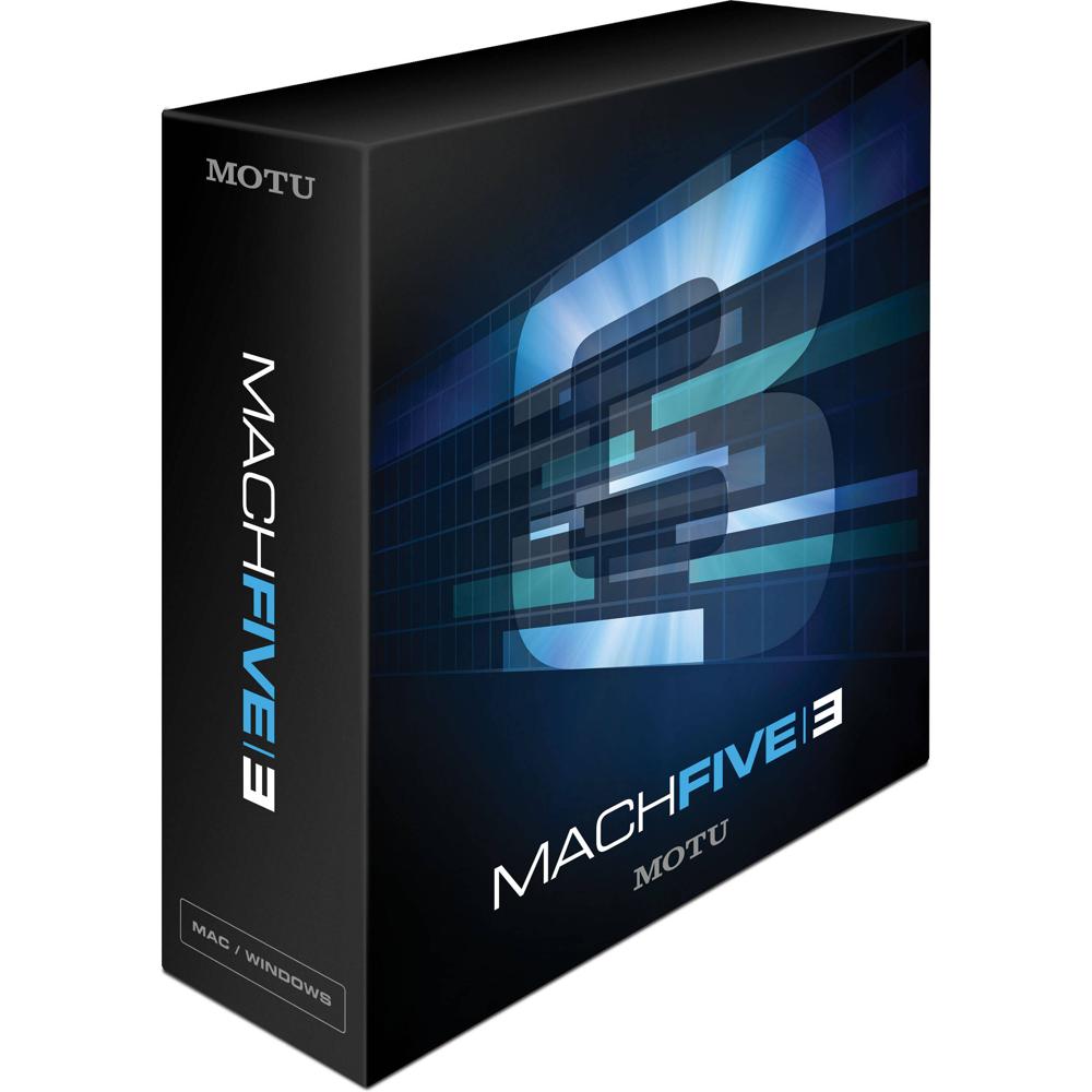 MOTU MachFive 3 - Sampler Virtual Universal con 45GB de Sonidos, 12 Motores de Síntesis y