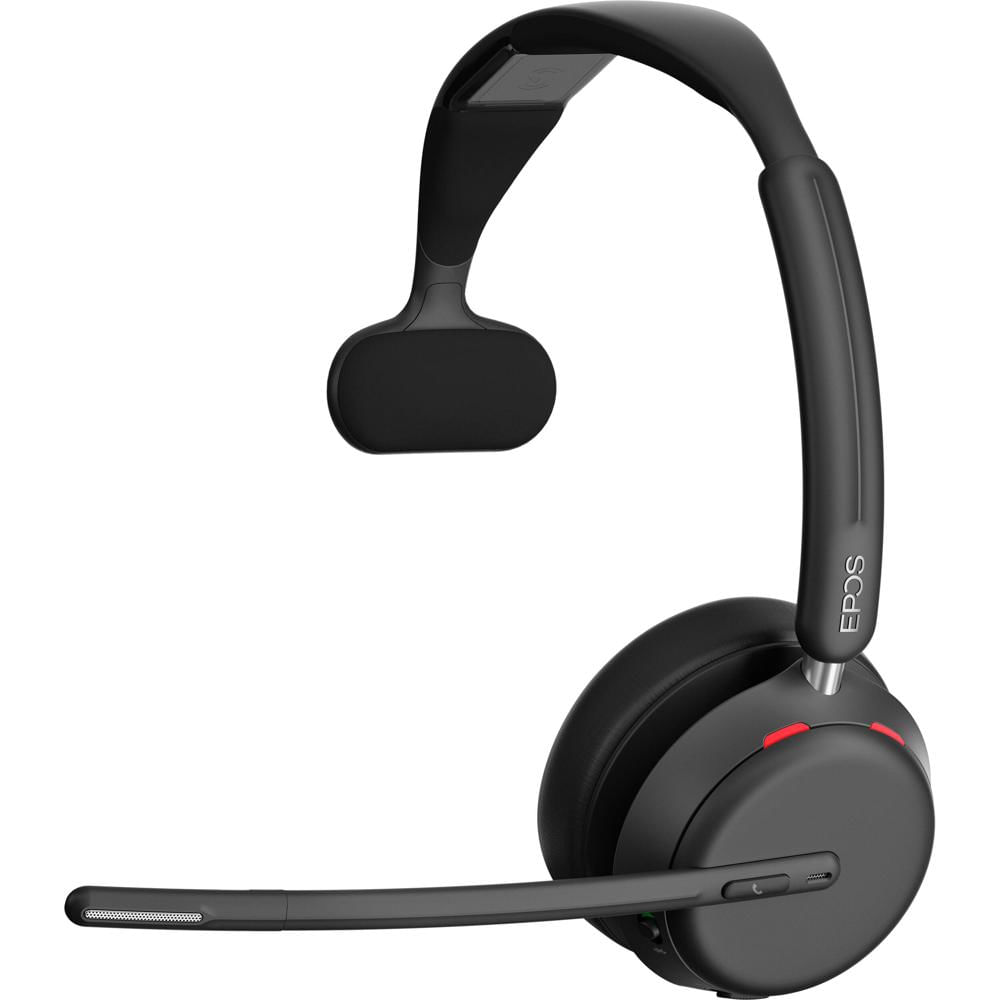 EPOS IMPACT 1030 Auricular UC Inalámbrico con Tecnología BrainAdapt, Micrófono Ajustabl