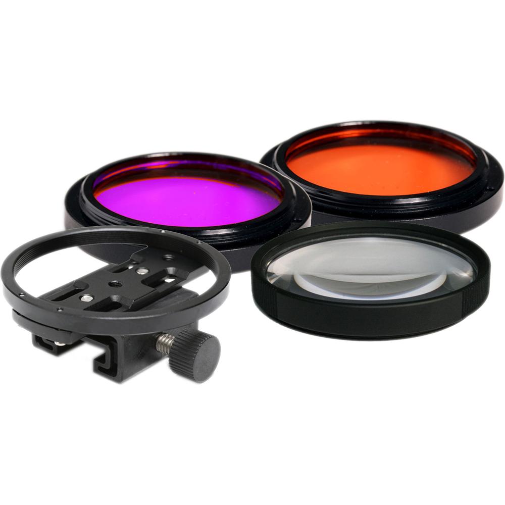 Fantasea Line Set de Ópticas A para Puertos de Lente con Roscas de 55mm - Incluye Lente M